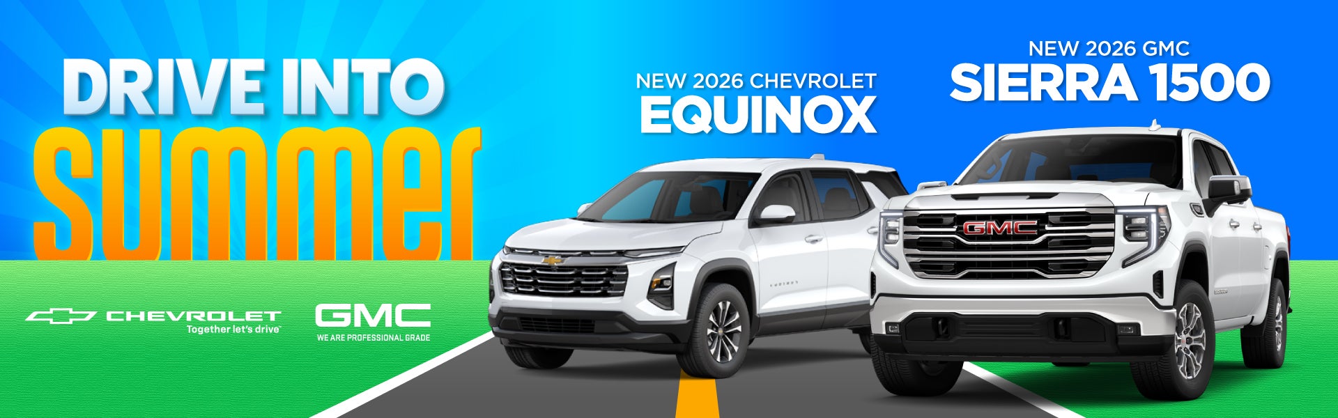 New 2026 Chevrolet Equinox & 2026 GMC Sierra 1500