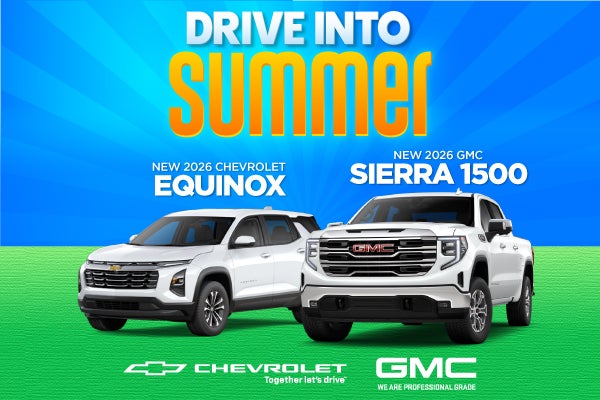 New 2026 Chevrolet Equinox & 2026 GMC Sierra 1500