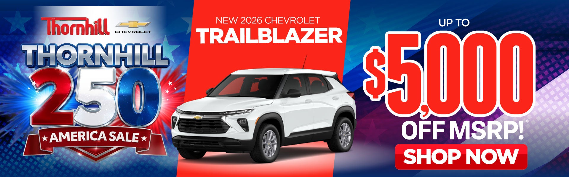 New 2026 Chevrolet Trailblazer
