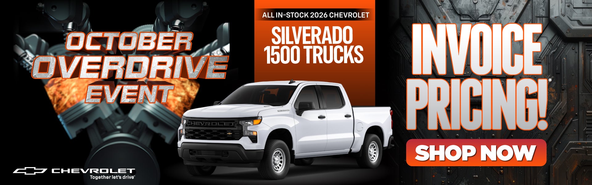 All In-Stock 2026 Chevrolet Silverado 1500 Trucks	Invoice Pr