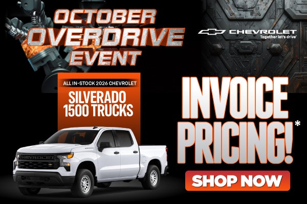 All In-Stock 2026 Chevrolet Silverado 1500 Trucks	Invoice Pr